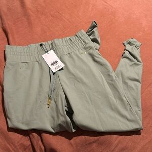 Gymshark x Whitney Simmons Moss Green Joggers Small NWT